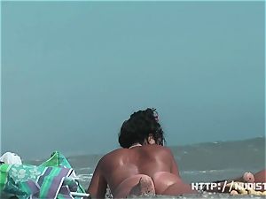 naturist beach flick introduces great looking nude babes