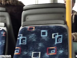 Public fuck-fest on the bus on the way to college