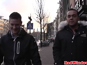 meaty Amsterdam call girl cockriding tourist