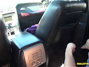 Cali Carter back seat penetrates for money